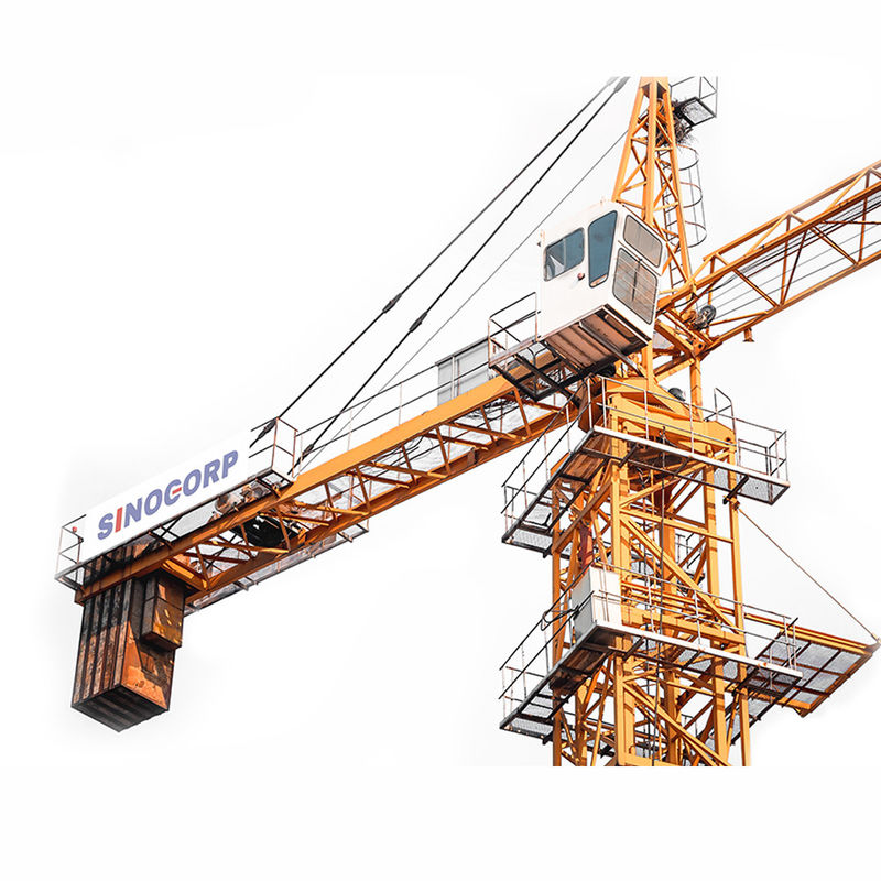 Topkit Qtz 160 Grue à tour à faible consommation à prix modéré 10t 60m Jib Topkit Grue à tour pour la Turquie