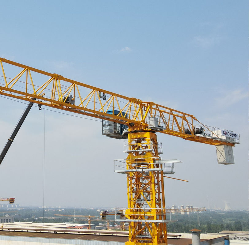 Crane à tour topless de type à commande complète par onduleur avec cabine de luxe