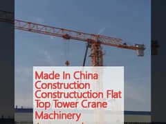 Fabriqué en Chine Construction Construction Tour plate Machines de grue automatisées