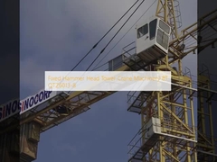 Machines à grue à tête de marteau fixe 8T QTZ6013-8